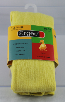 Ergee  Baby - Strumpfhose basic,  Fb. gelb-grün
